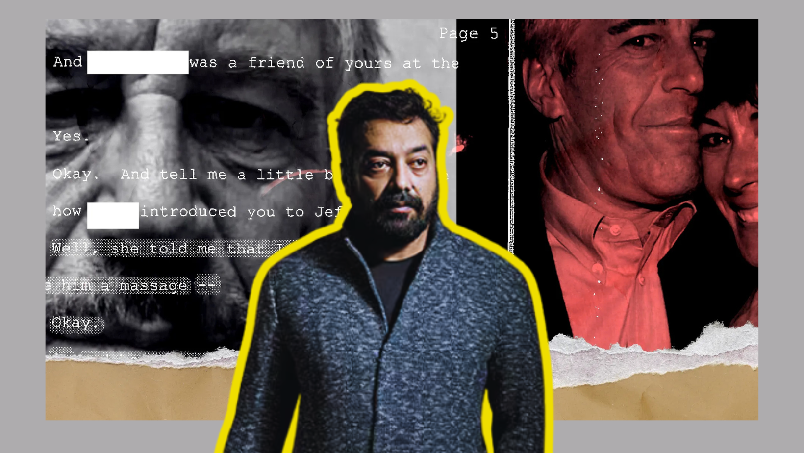 ‘I have no clue about this’: Anurag Kashyap on Epstein files mention