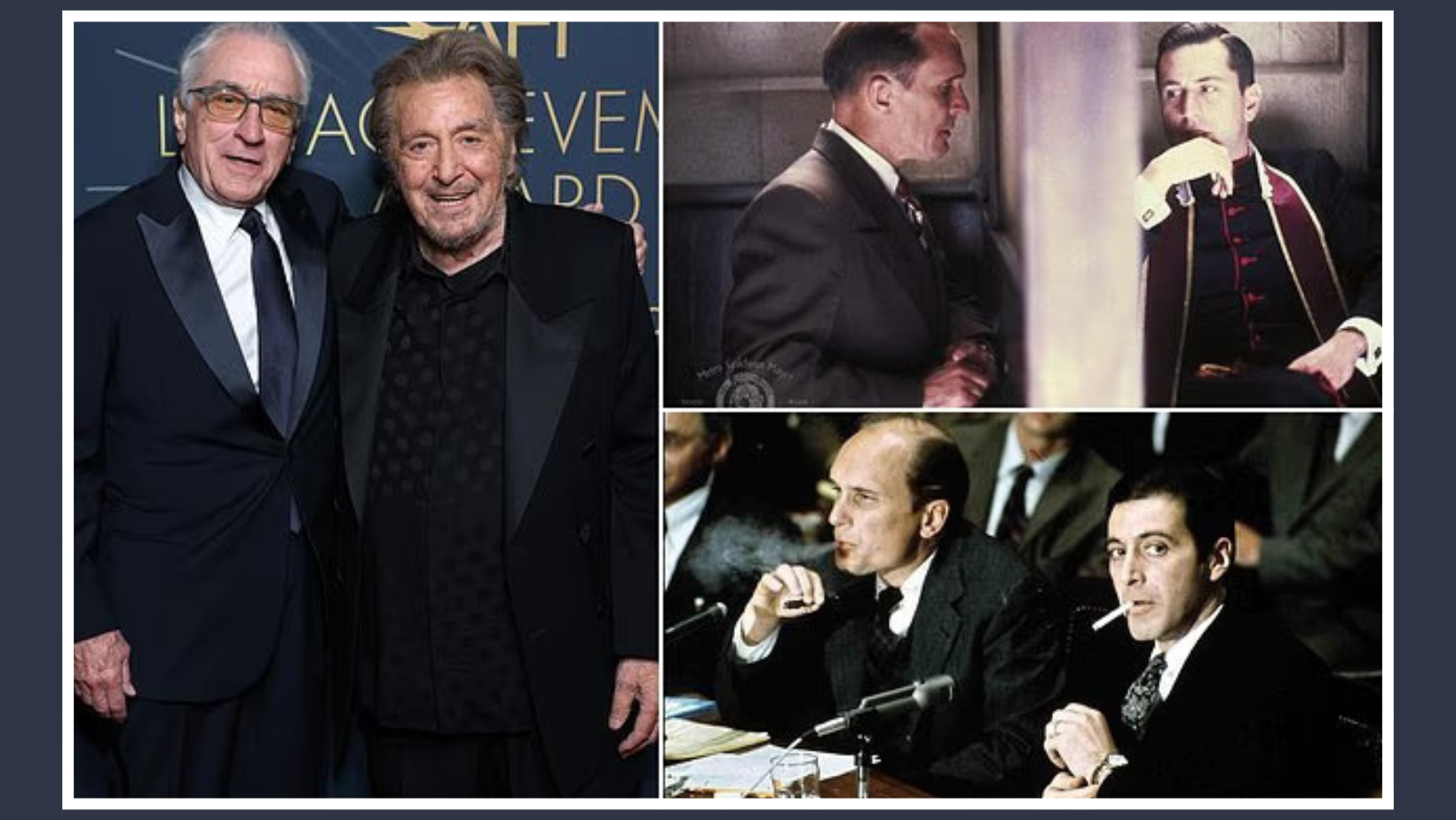 Al Pacino, De Niro pay tribute to Robert Duvall