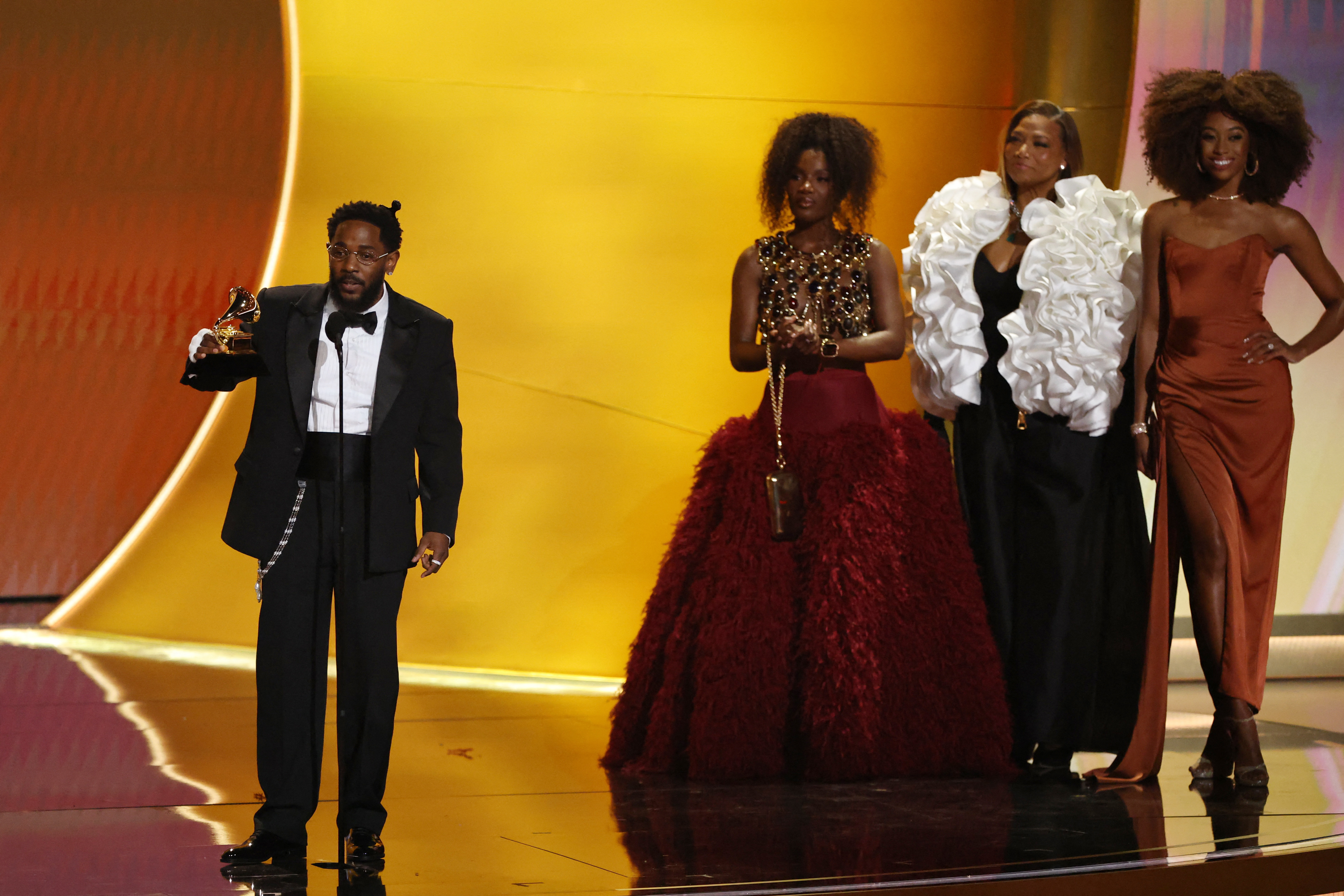 Kendrick Lamar, Bad Bunny, Lady Gaga win early at Grammys