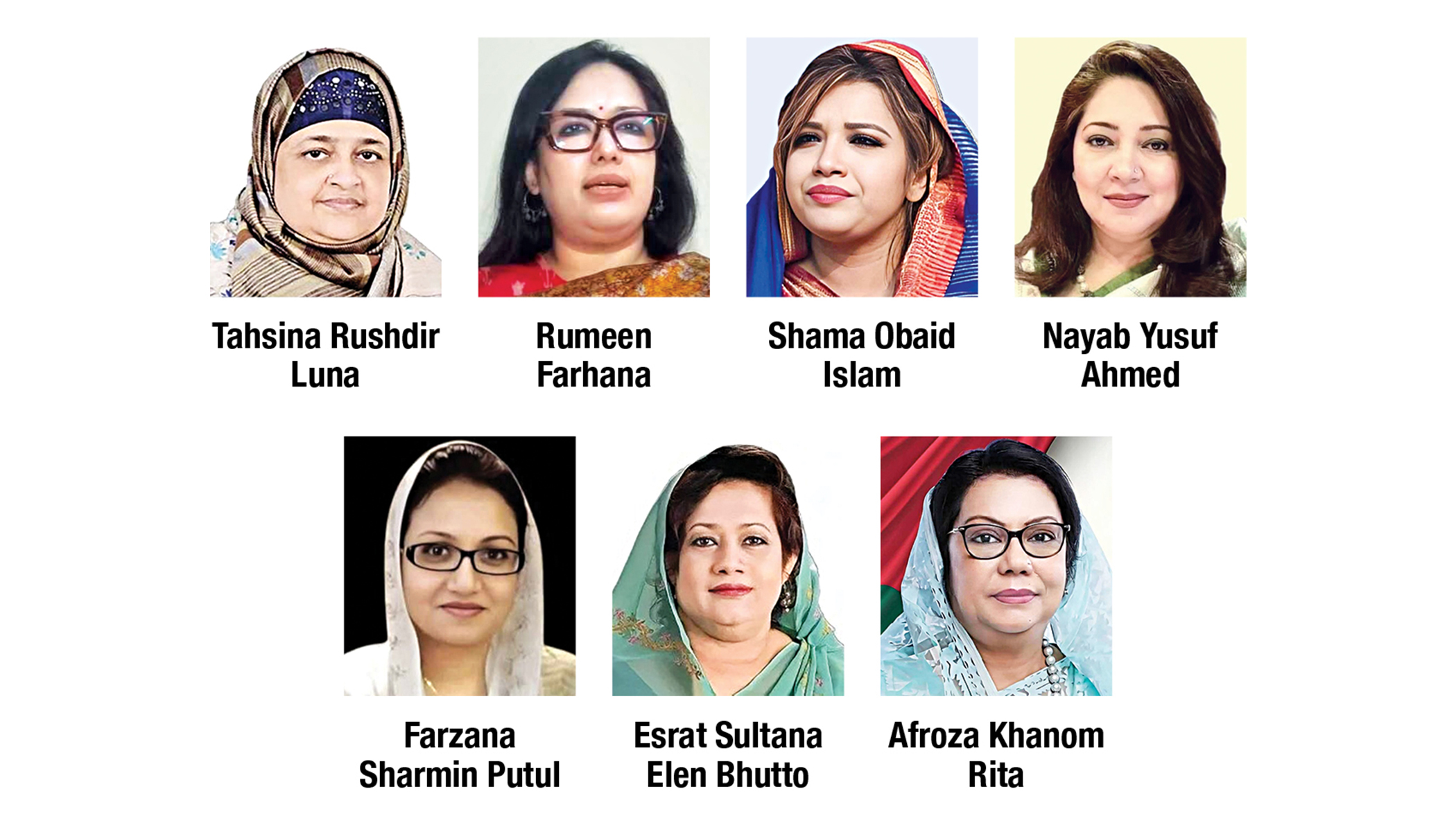 Only 7 women make it to parliament