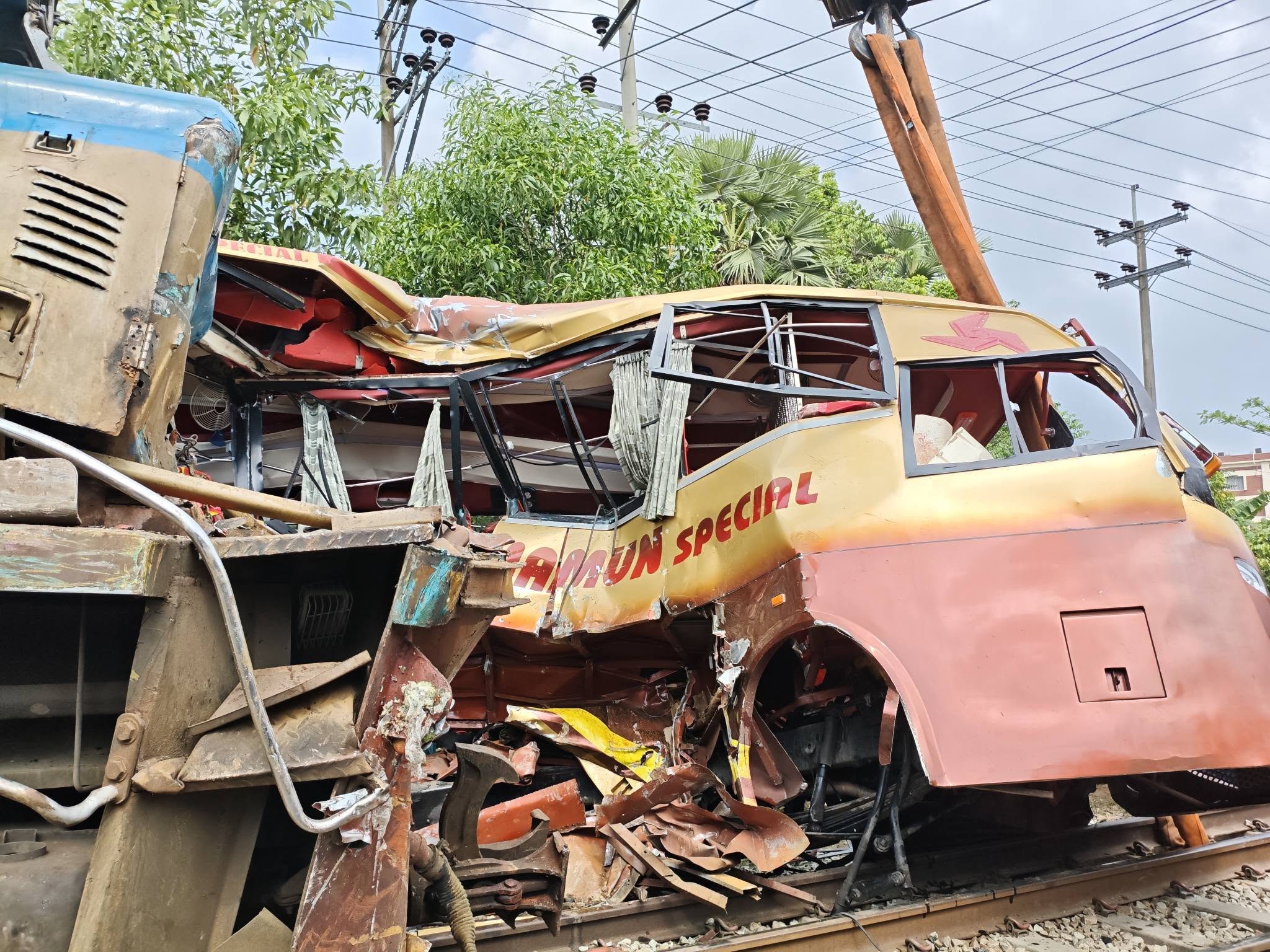 Cumilla train-bus crash: Grief grips Jhenaidah families as 5 dead from the district