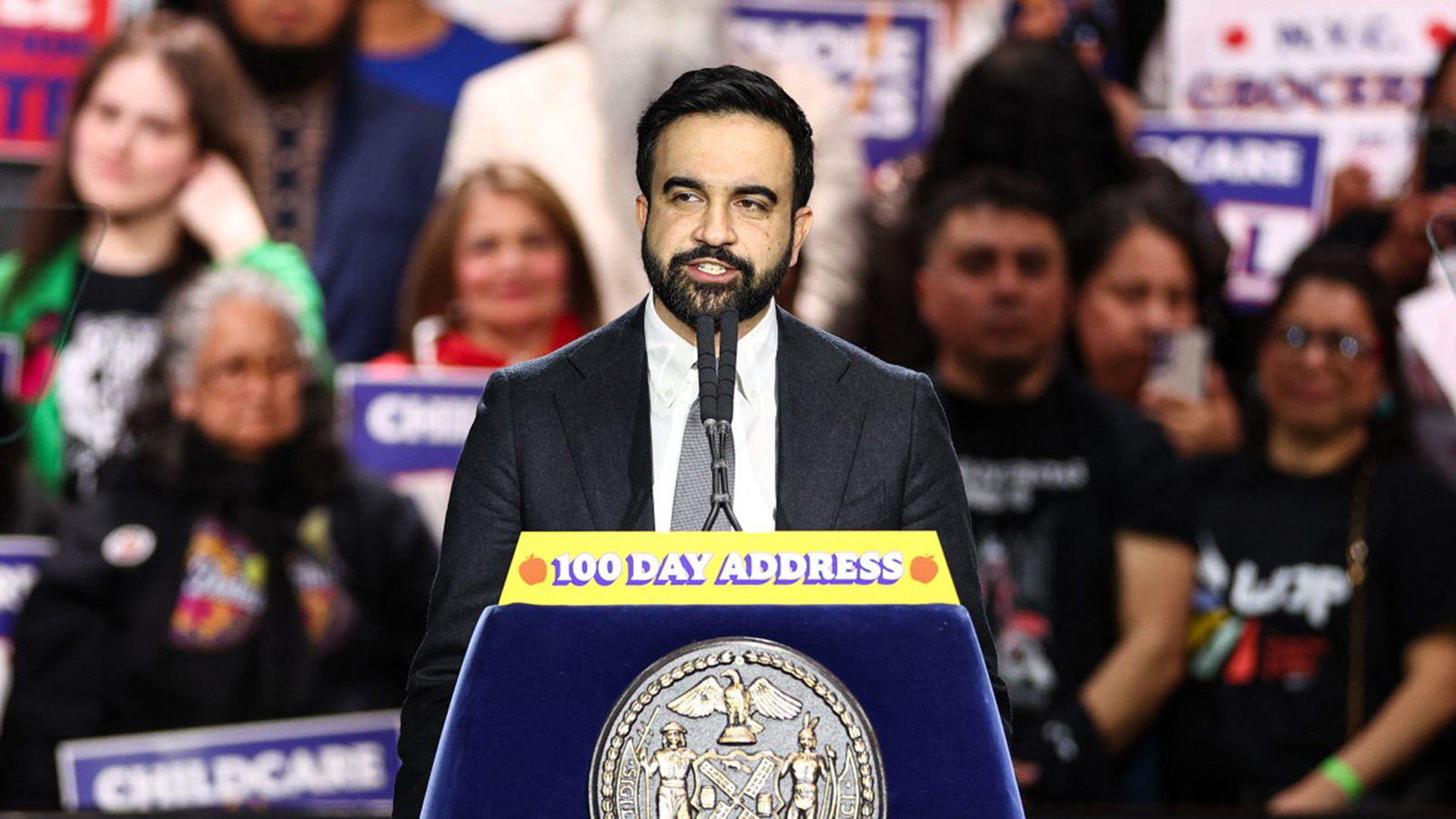 Zohran Mamdani touts 'socialist' plans 100 days in