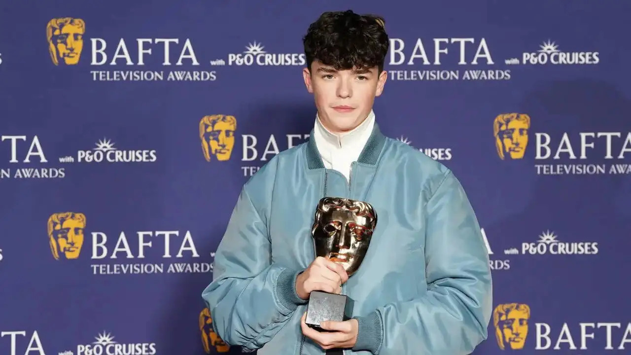 Owen Cooper continues award-winning run at BAFTA TV Awards 2026