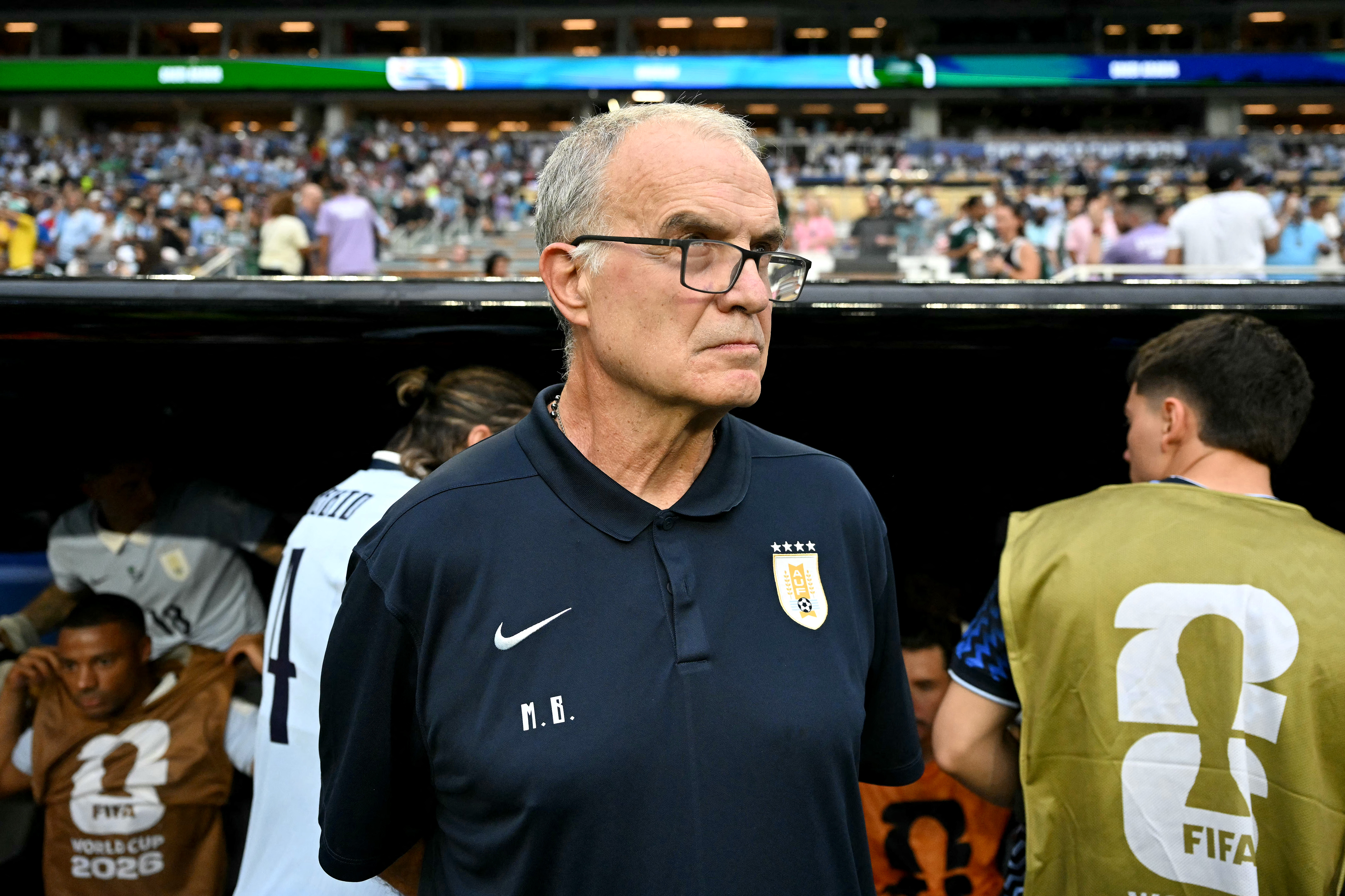 Bielsa says 'I'm not a model' after World Cup exchange