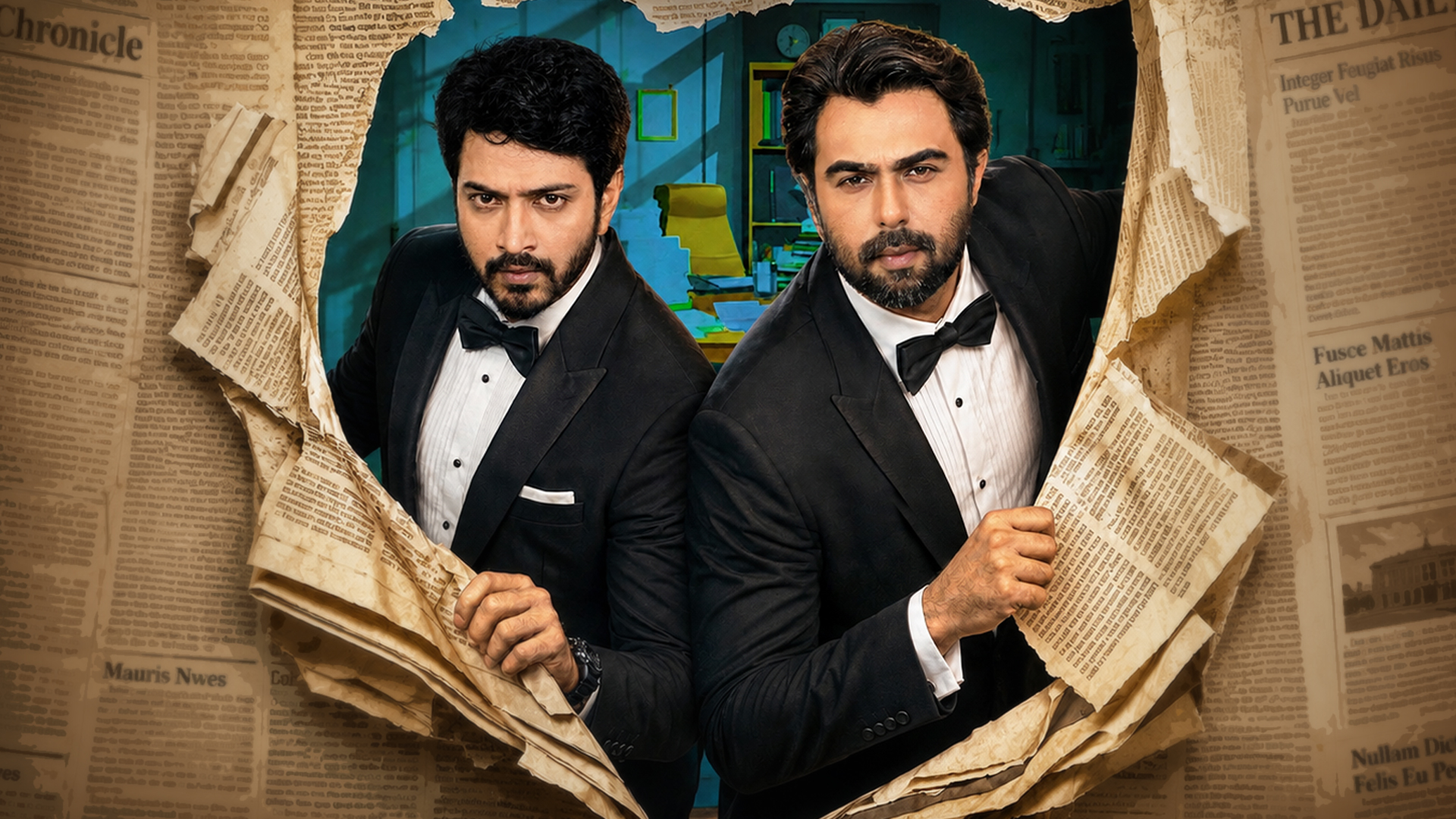 Apurba and Yash lead the hunt for truth in ‘Headline’