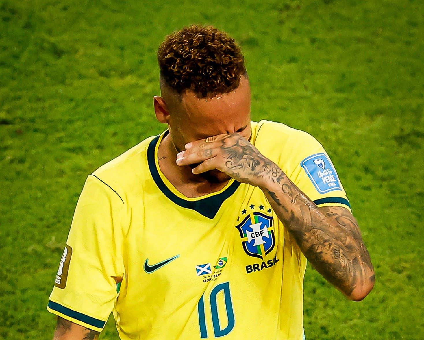 Neymar sheds tears in dressing room after emotional comeback
