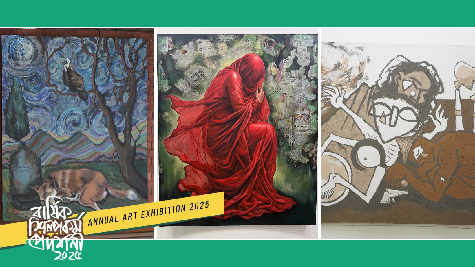 Reality through the canvas: ‘Annual Art Exhibition 2025’ reflects the world around us