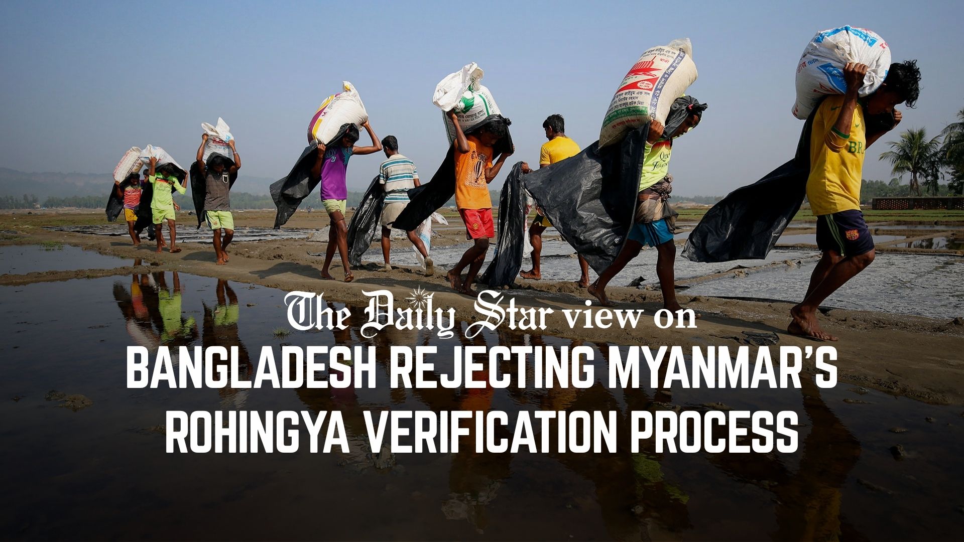 Create conditions for safe return of Rohingya