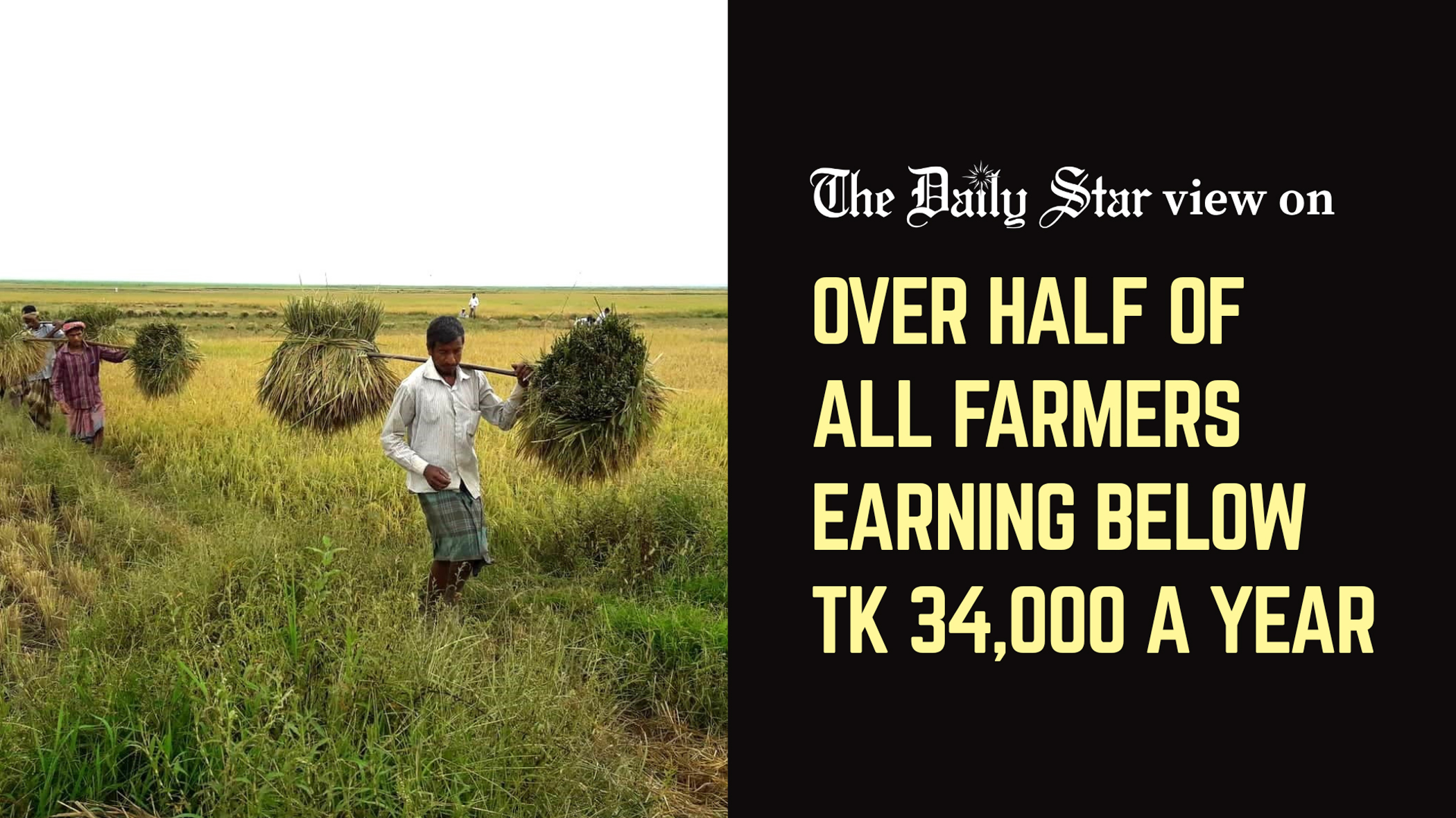Agricultural support must reach small farmers