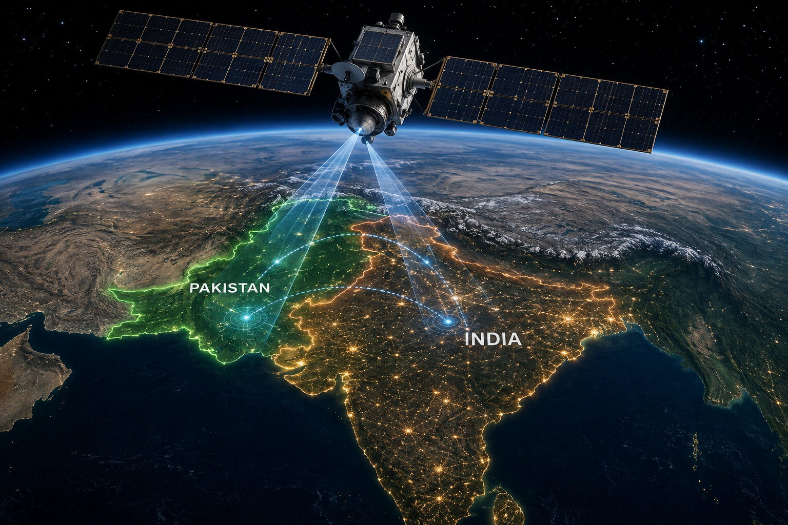 How satellites are transforming conflict between India and Pakistan