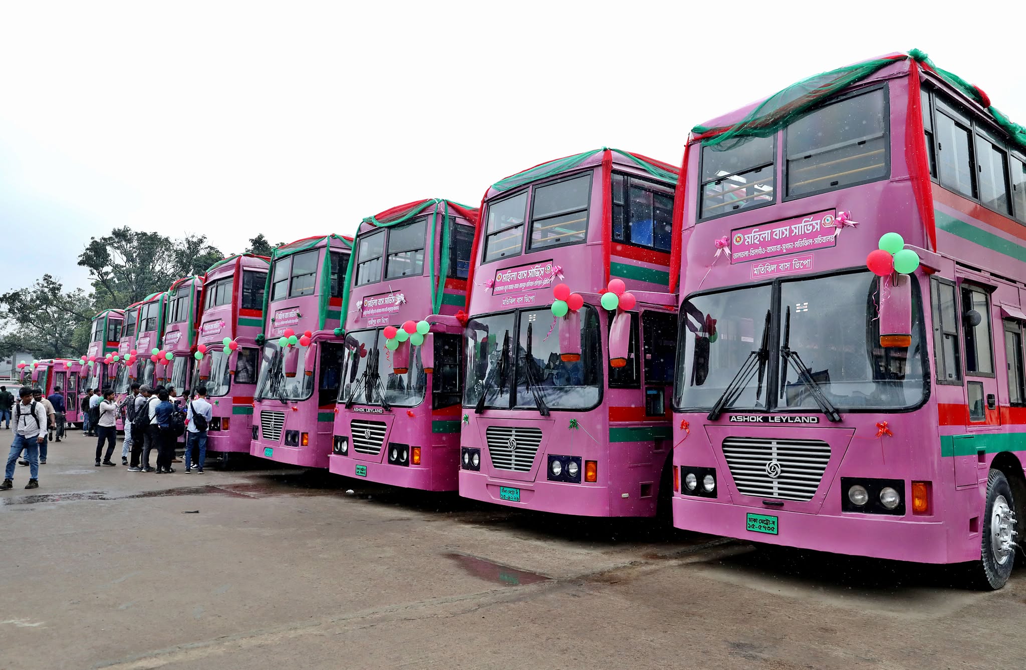 Women only ‘Pink Bus’ service launched