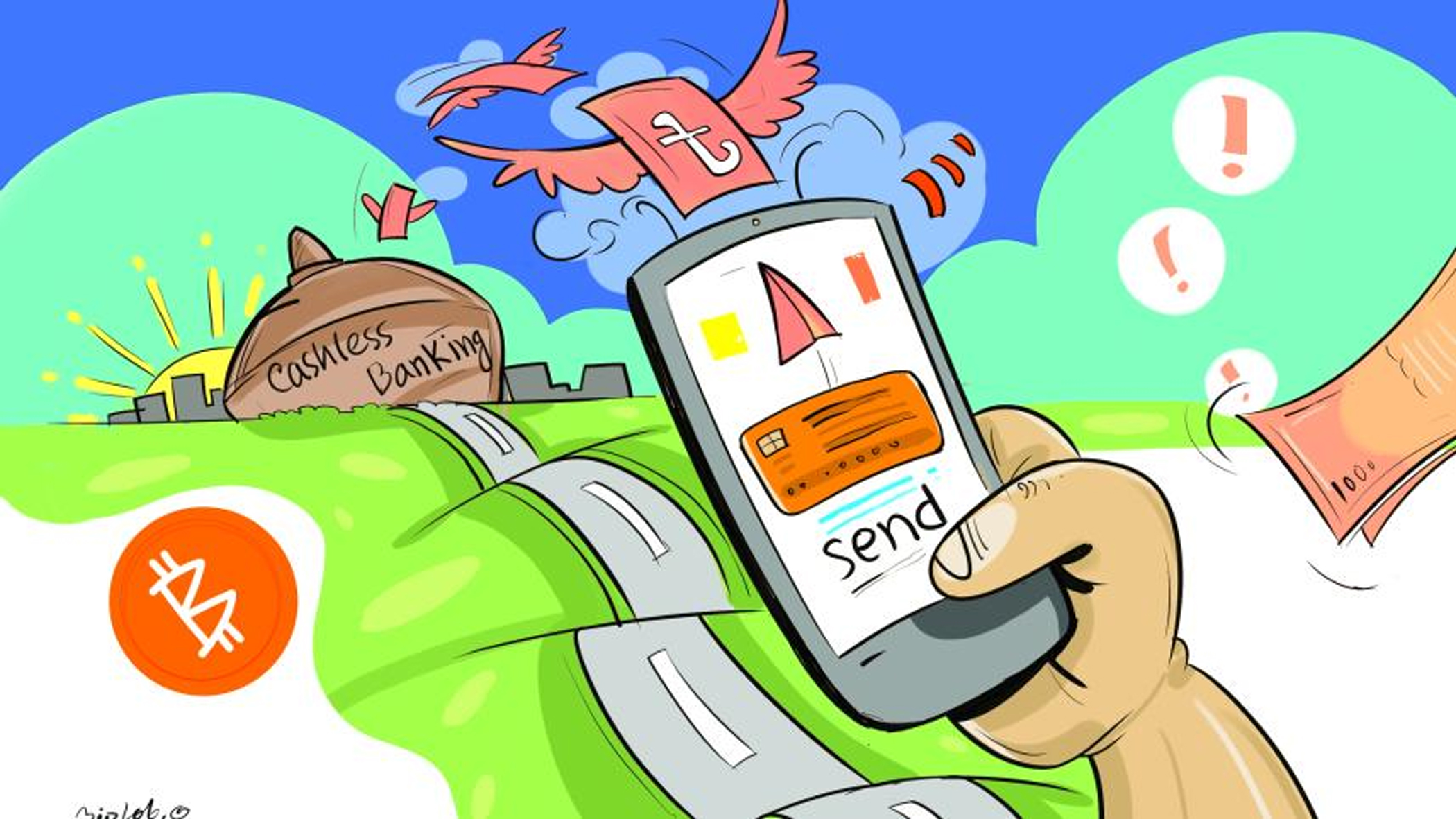 Customer confidence is crucial for a functioning cashless economy