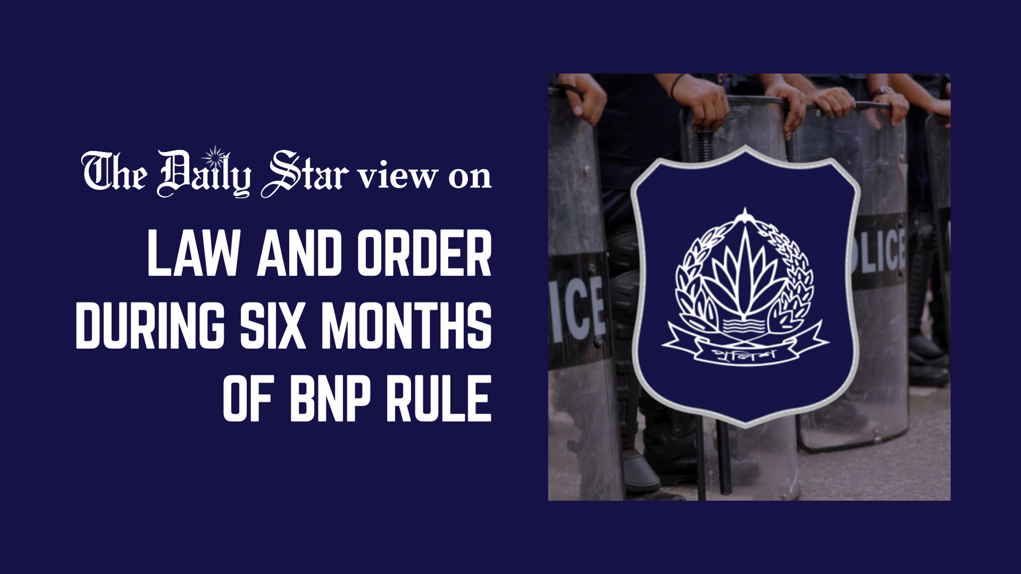 Law and order still a major concern