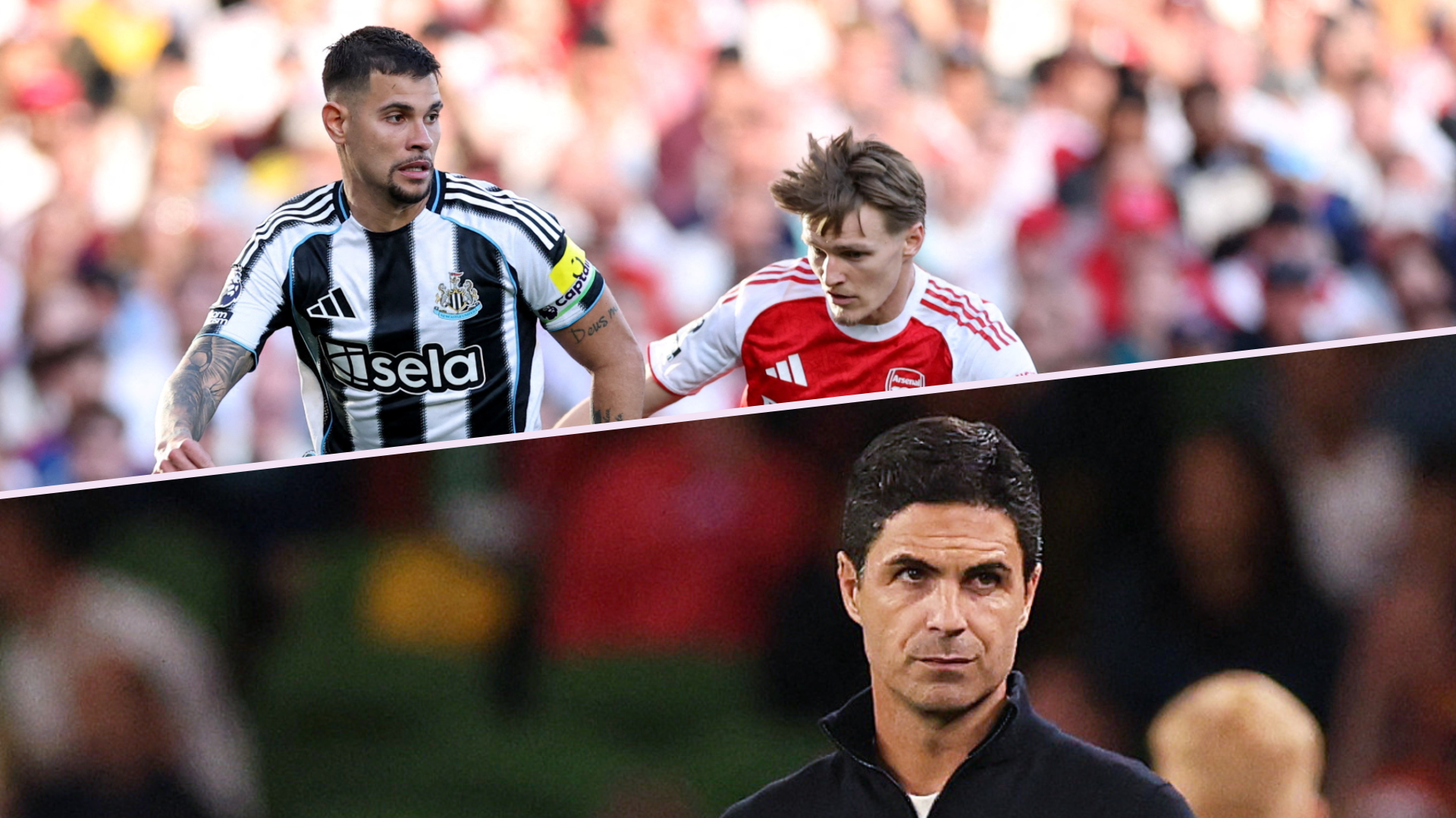 Arteta won't discuss Guimaraes or 'players who aren't Arsenal players'