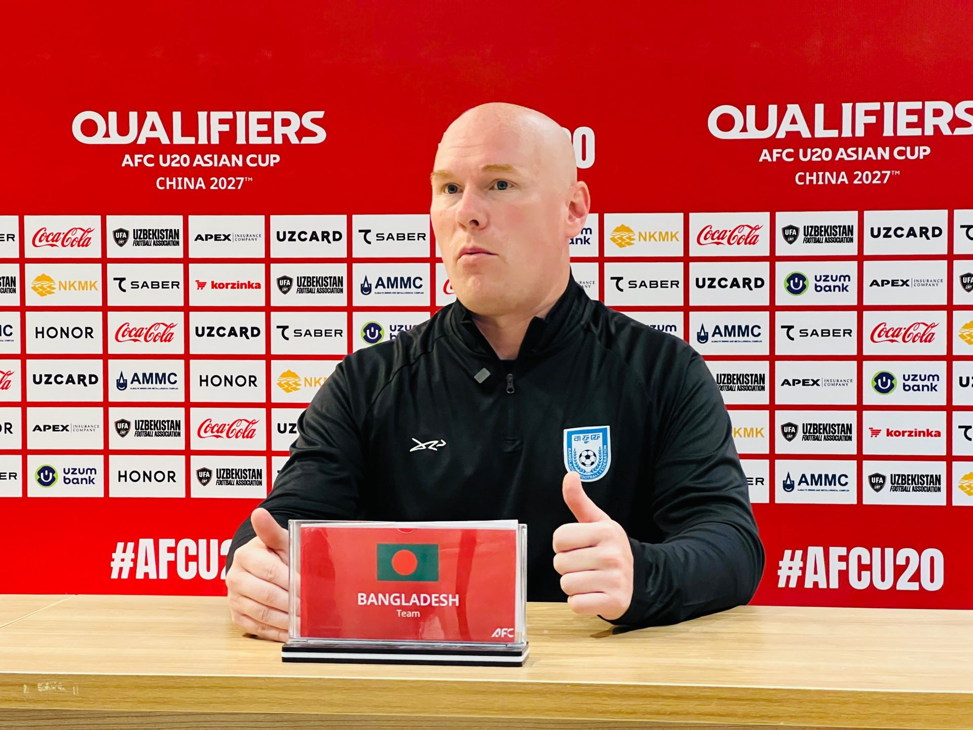 BFF sacks head coach Gerard Jones in the middle of AFC U-20 Asian Cup qualifiers