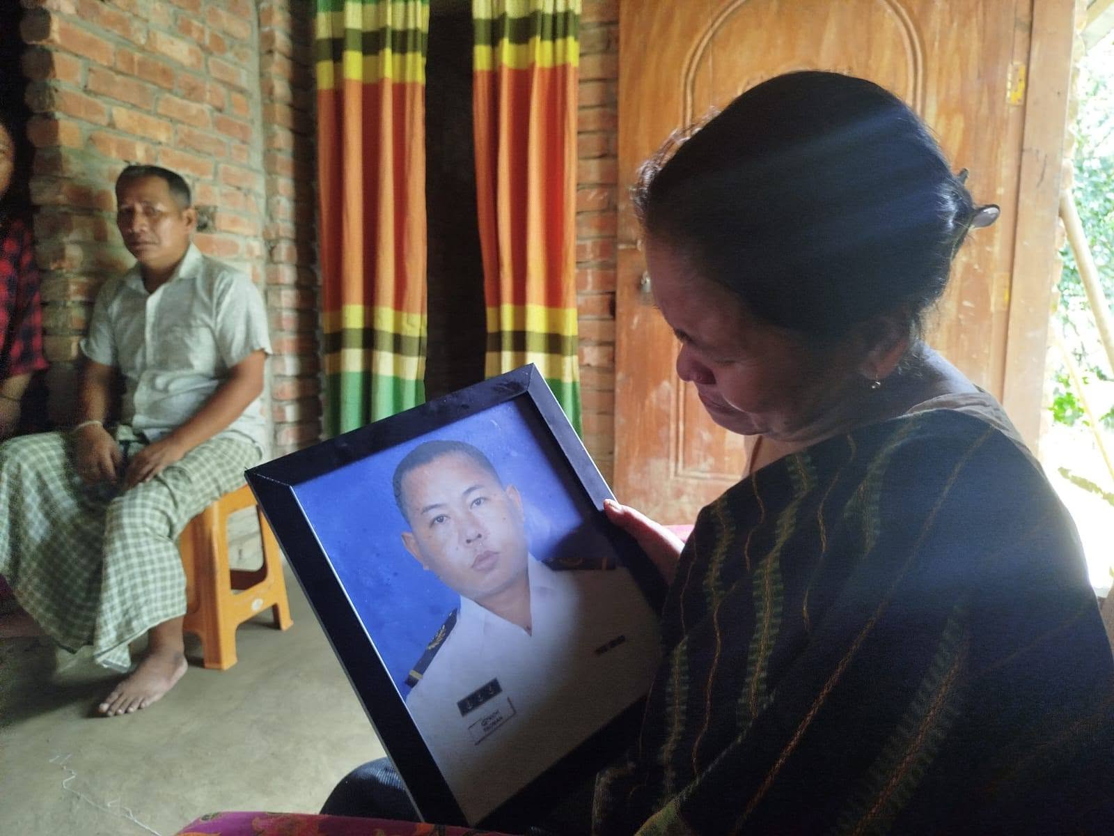 He was due home in December. His family now awaits his body