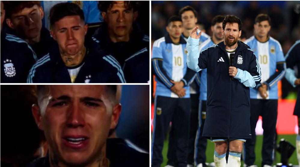 ‘How lucky I was, Leo’: Enzo’s tearful goodbye to his idol
