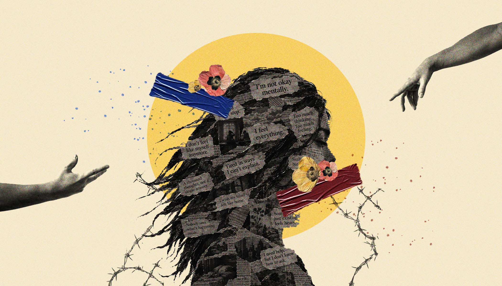 Who listens when mental health struggles disrupt daily life?