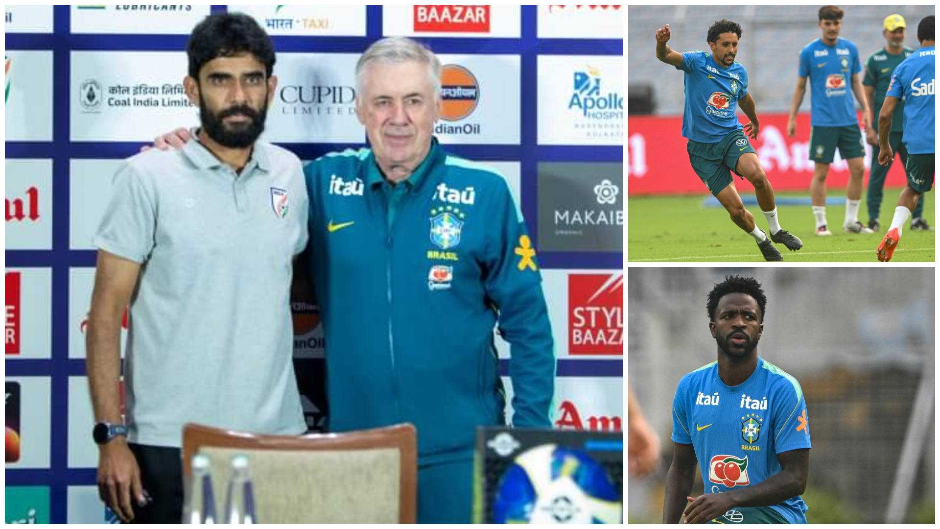 India set for historic Brazil clash