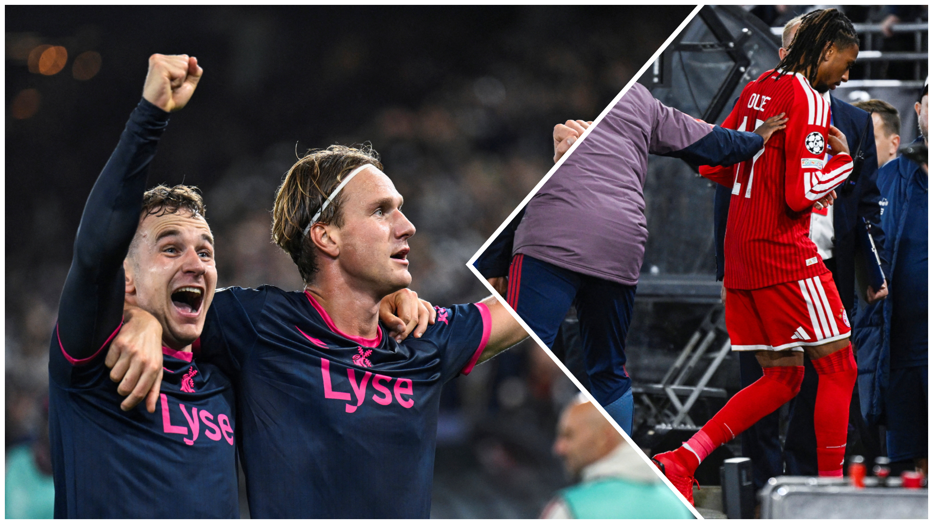 Bayern held by Viking after Olise sees red in Champions League