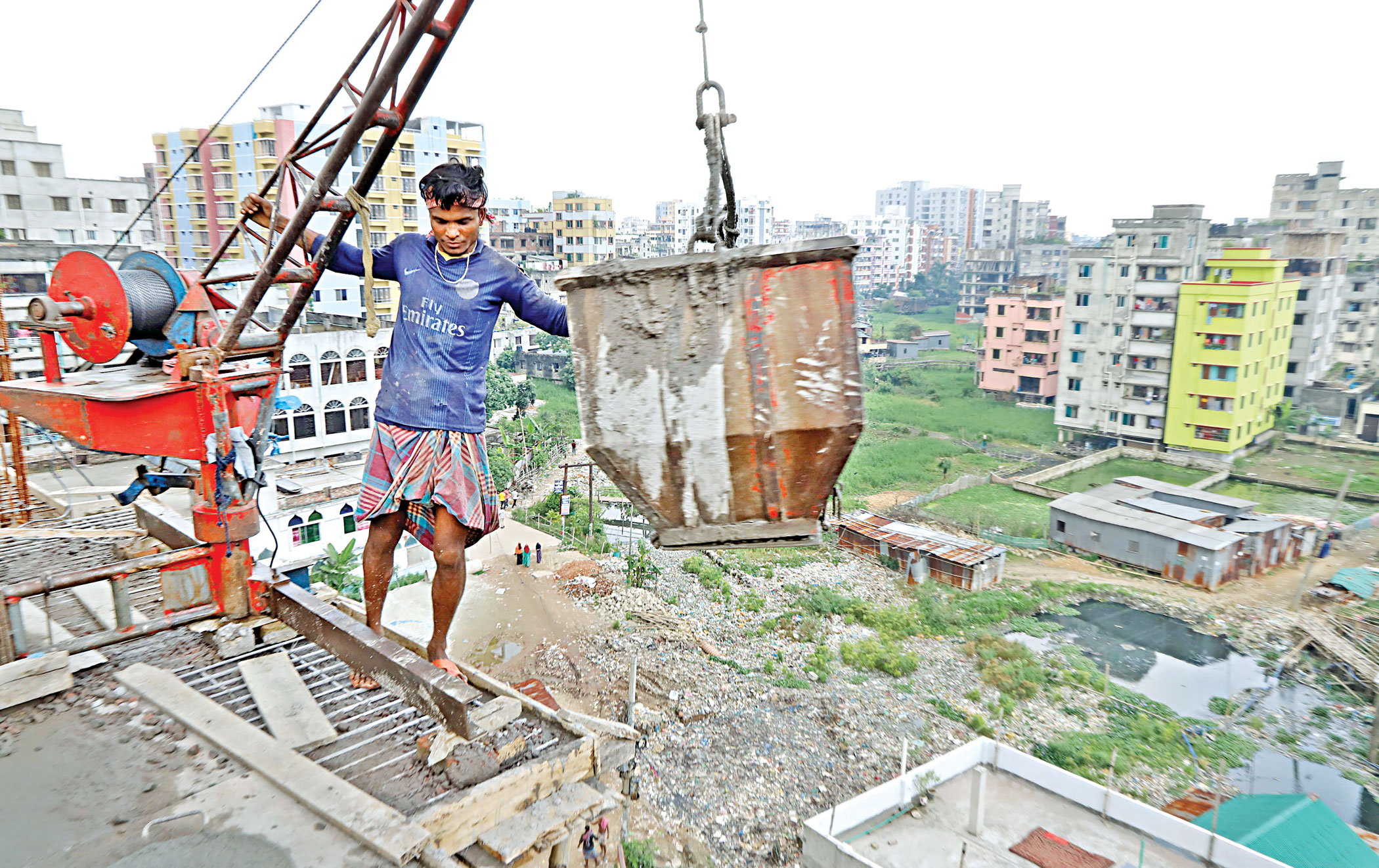Construction workers’ safety still neglected