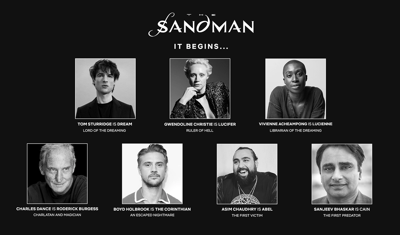On the second batch of casting decisions for Netflix and Neil Gaiman’s ‘The Sandman’ adaptation