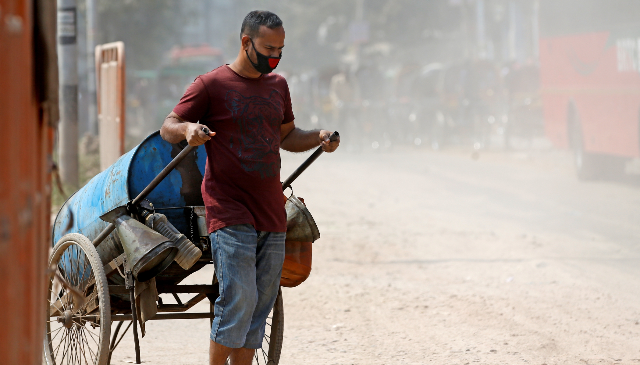 Dhaka's air quality 4th worst in the world this morning