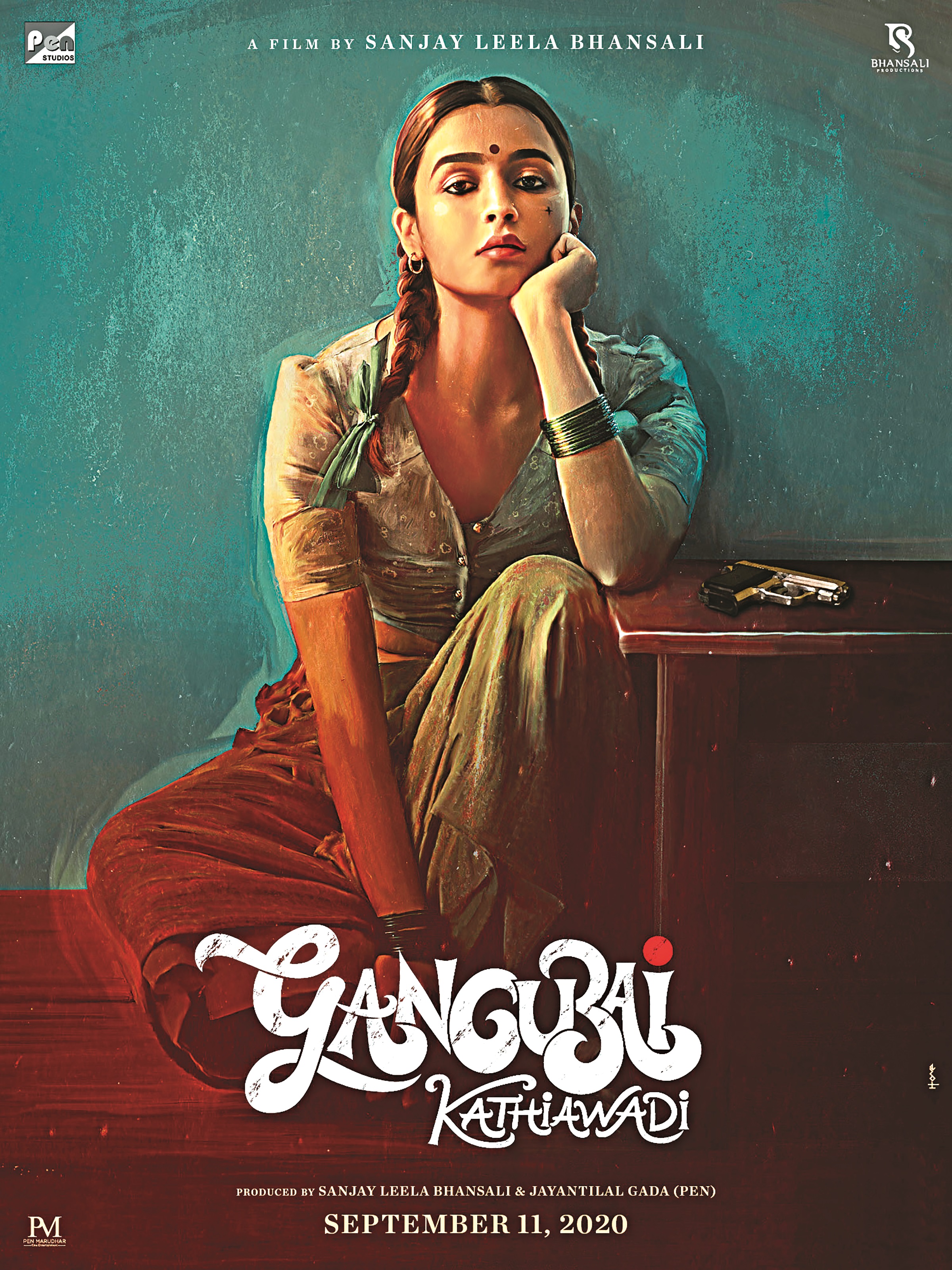 Alia Bhatt turns mafia queen for Sanjay Leela Bhansali’s ‘Gangubai Kathiawadi’