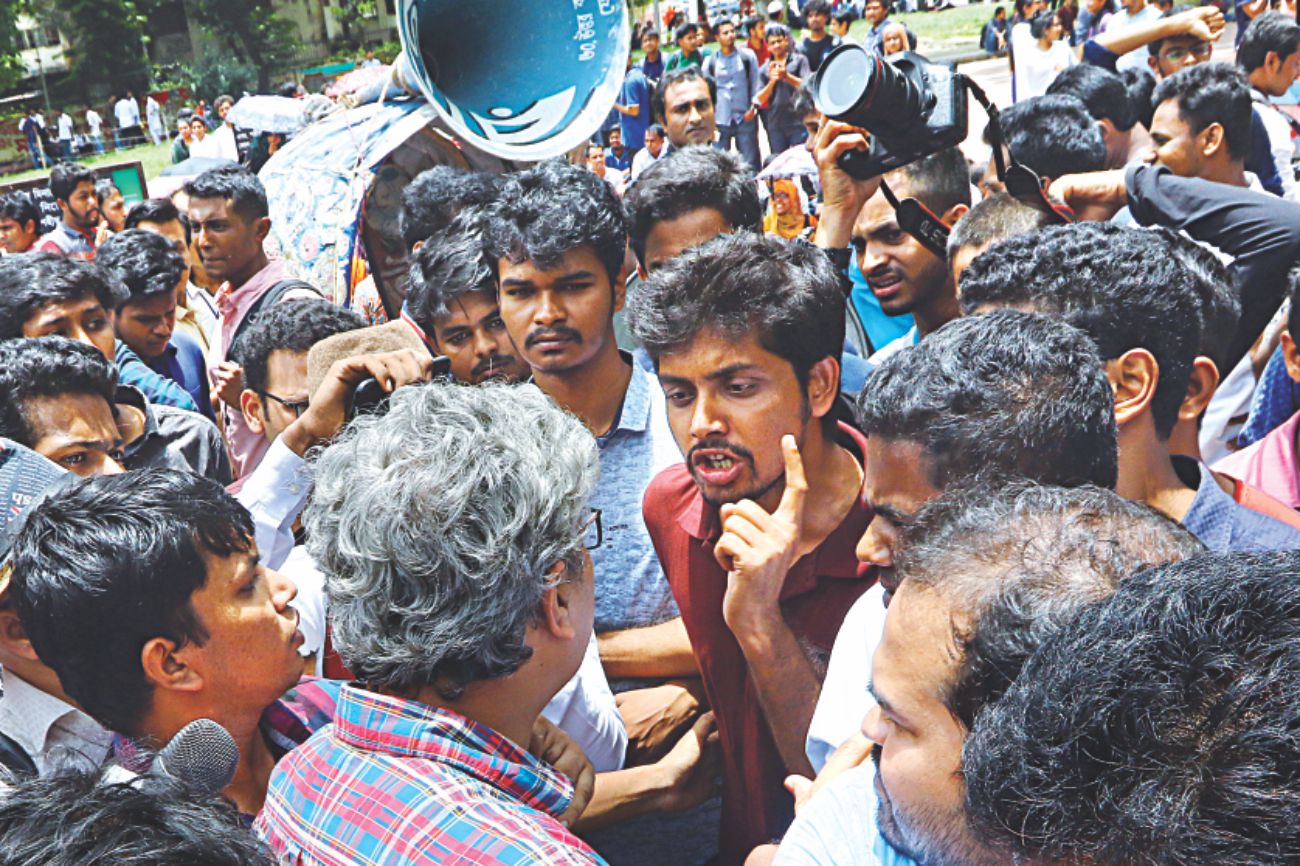 Now teachers assaulted