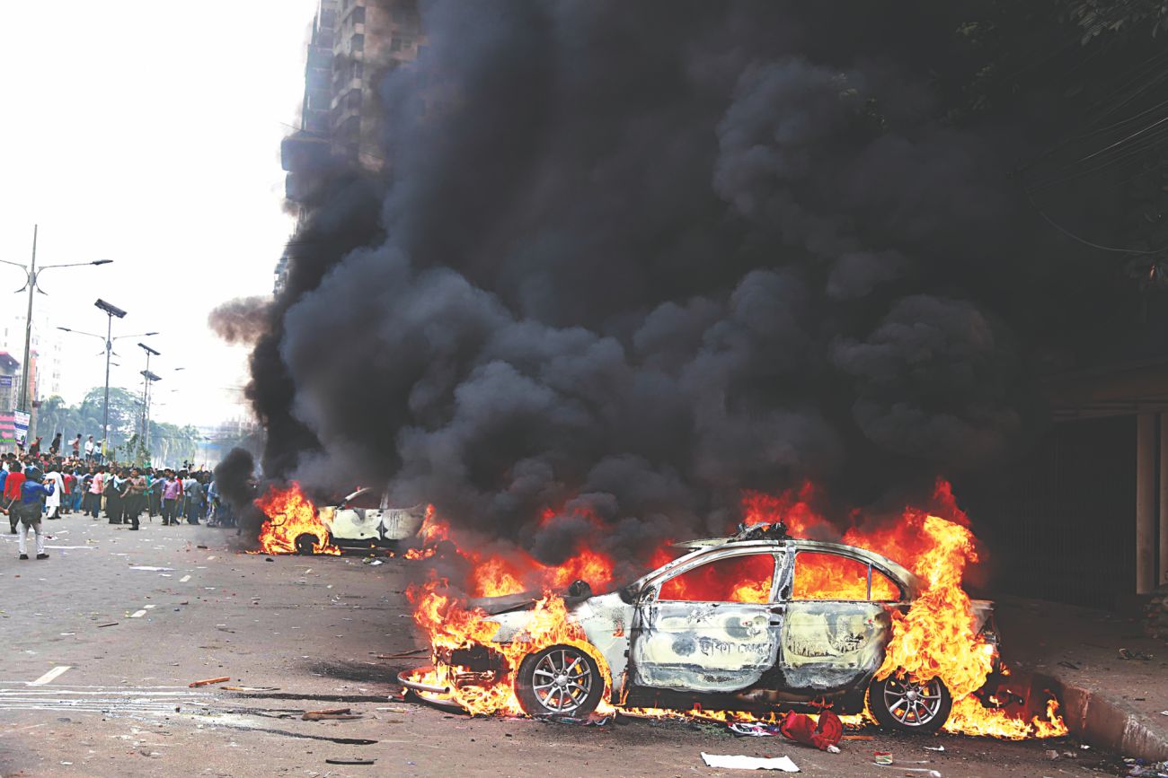 Sudden clash hurts polls atmosphere