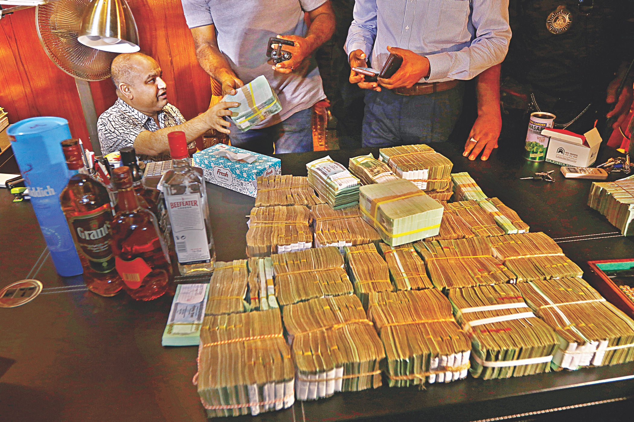 Crackdown on: Construction mogul busted