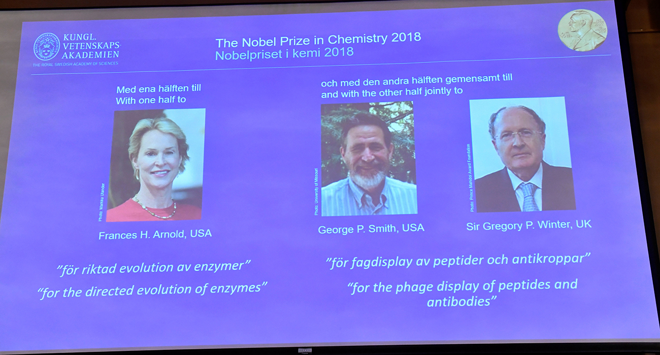 Briton, 2 Americans win Nobel Chemistry Prize