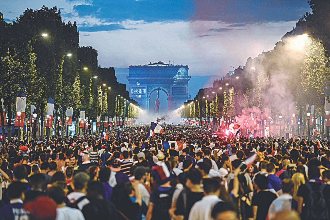WC celebrations rock Paris