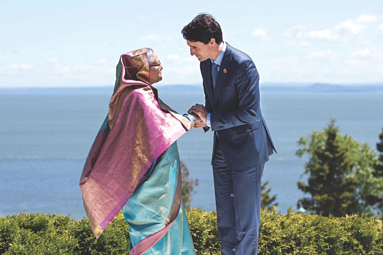 PM attends G7 outreach leaders' meet