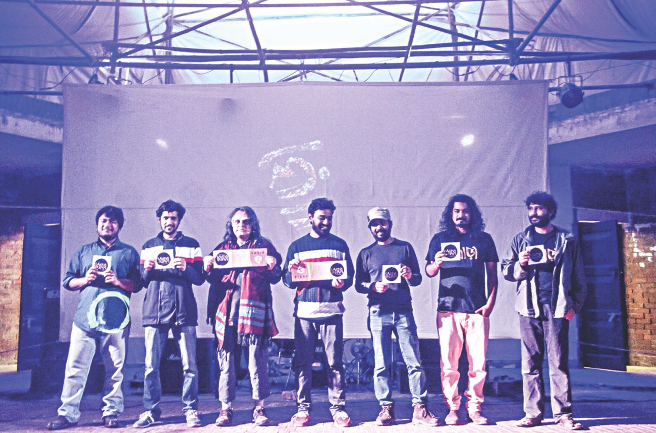 Shohojia releases album “Ghora” at JU