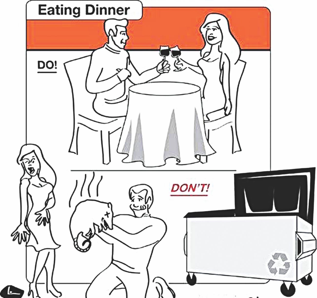 How to act on a first date