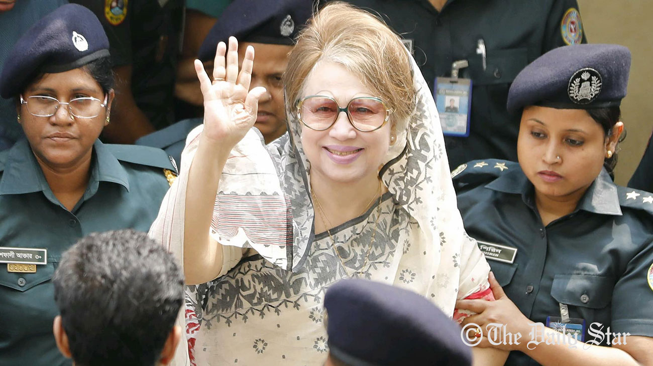 Tests completed, Khaleda taken back to jail from BSMMU