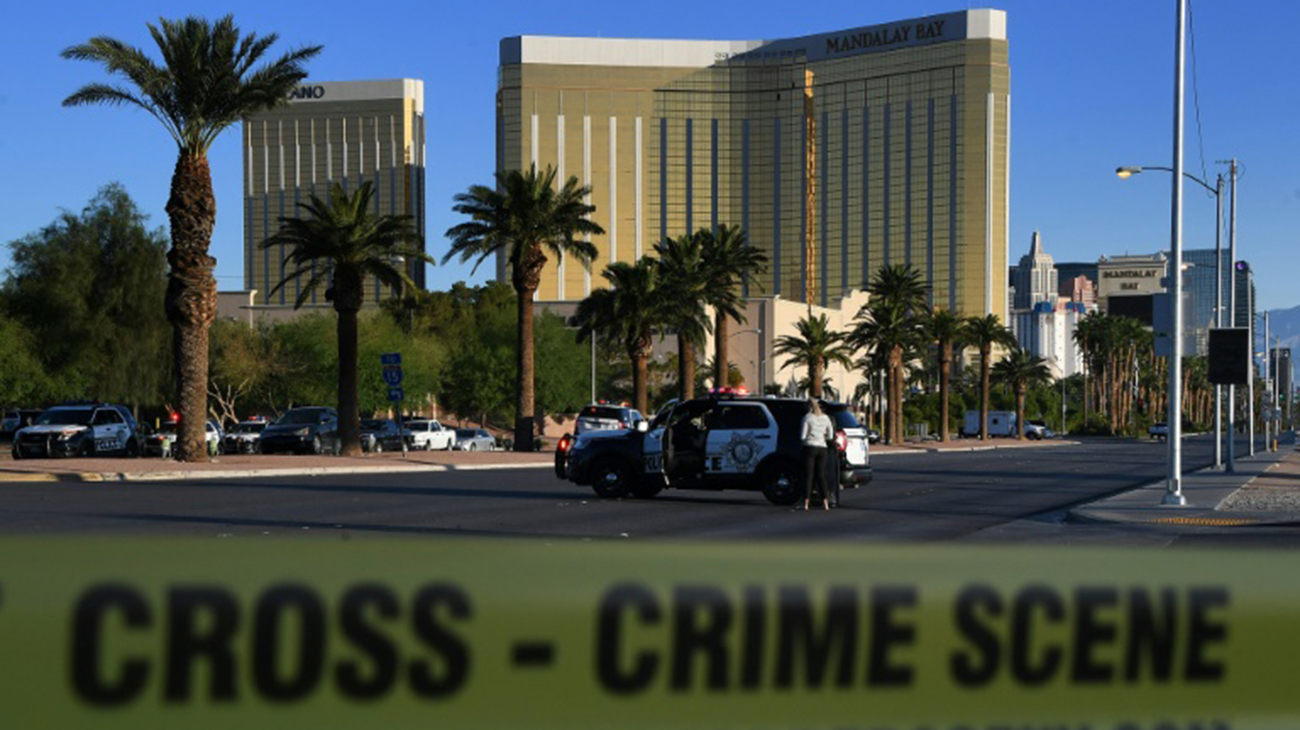 Weapons, explosives recovered from Las Vegas gunman 