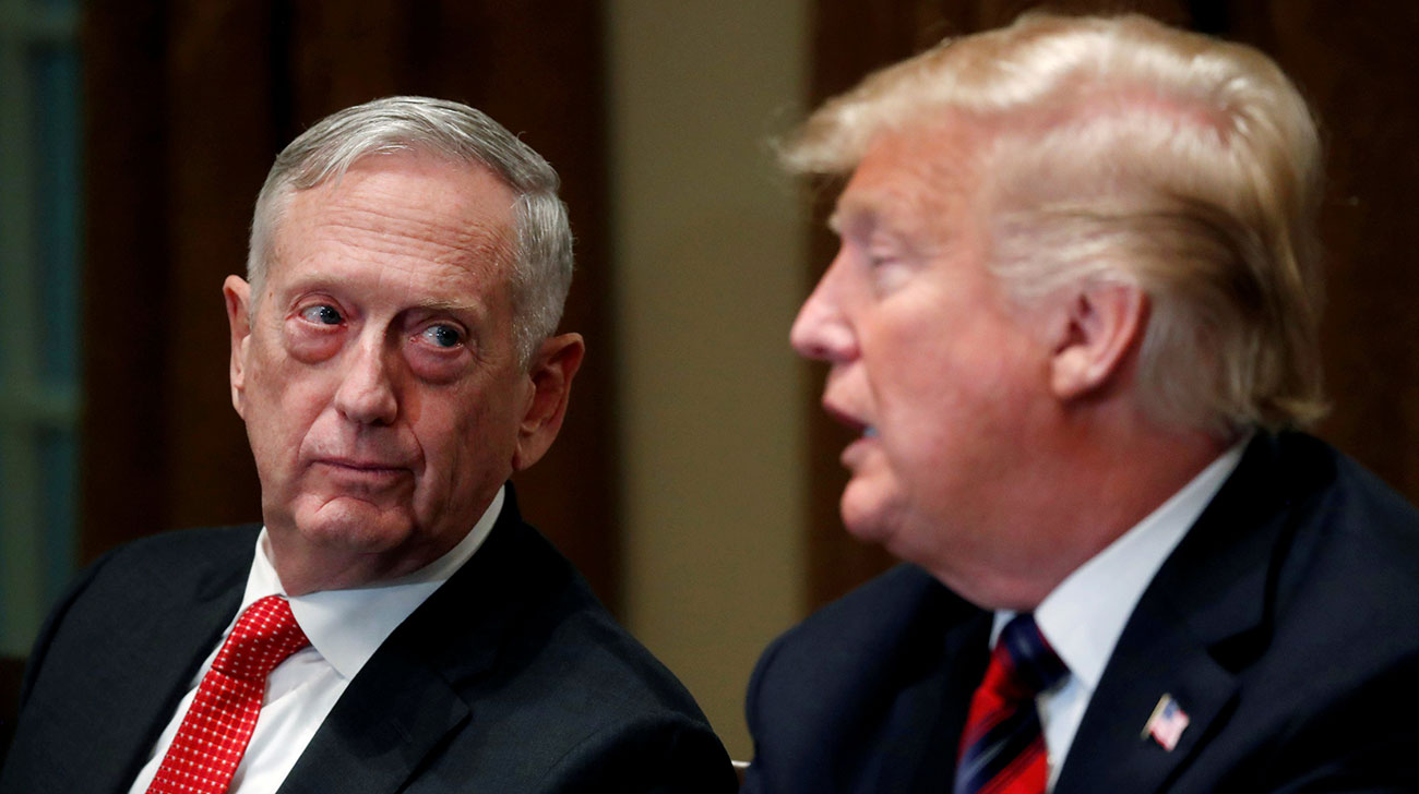 Mattis deserts Trump