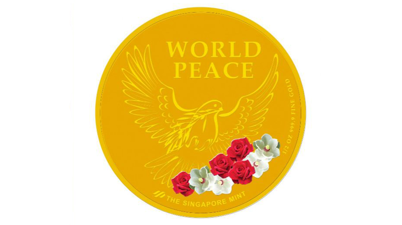 Singapore launches 'World Peace' medallion to mark Trump-Kim summit