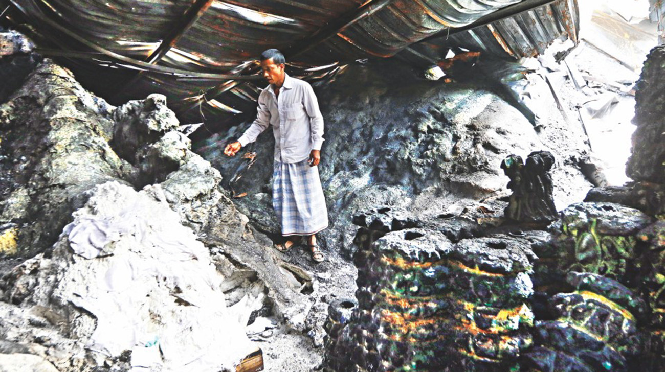 Keraniganj Fire: Factory owner, other accused still at large