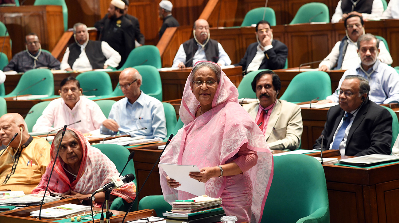 No scope for changing freedom fighters’ quota, PM tells JS