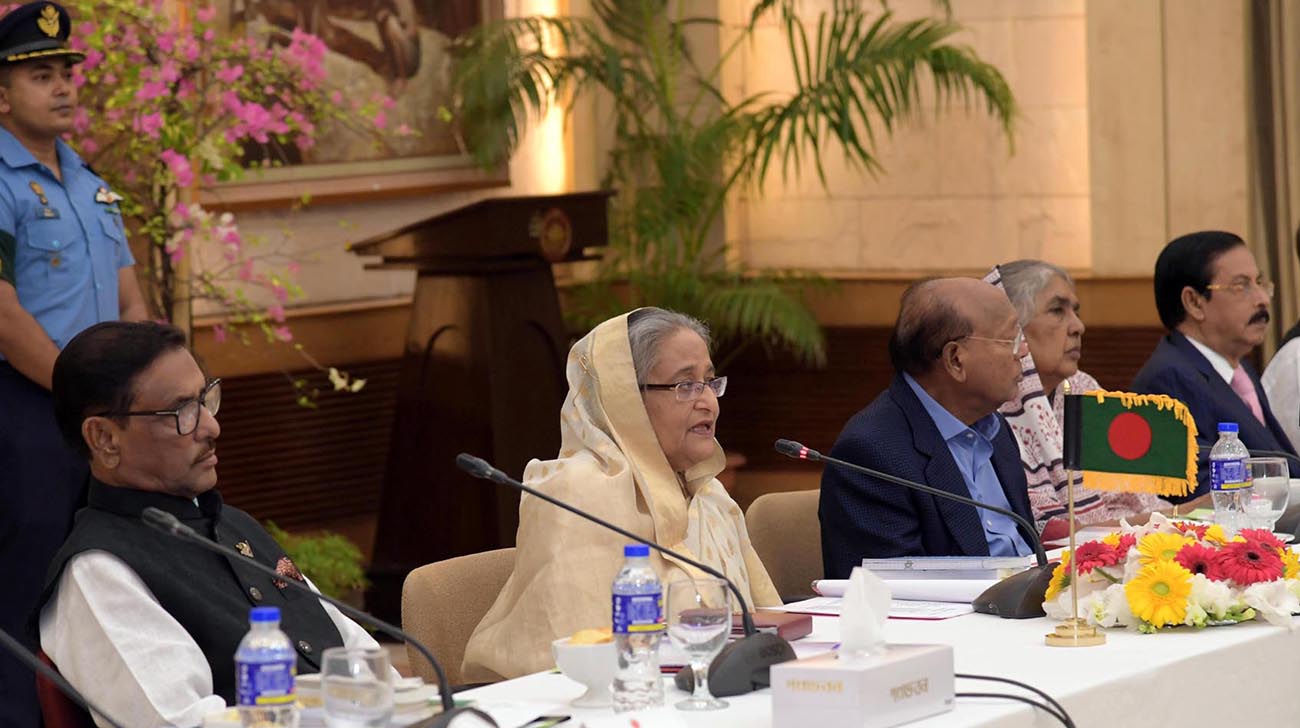 Hasina for meaningful election