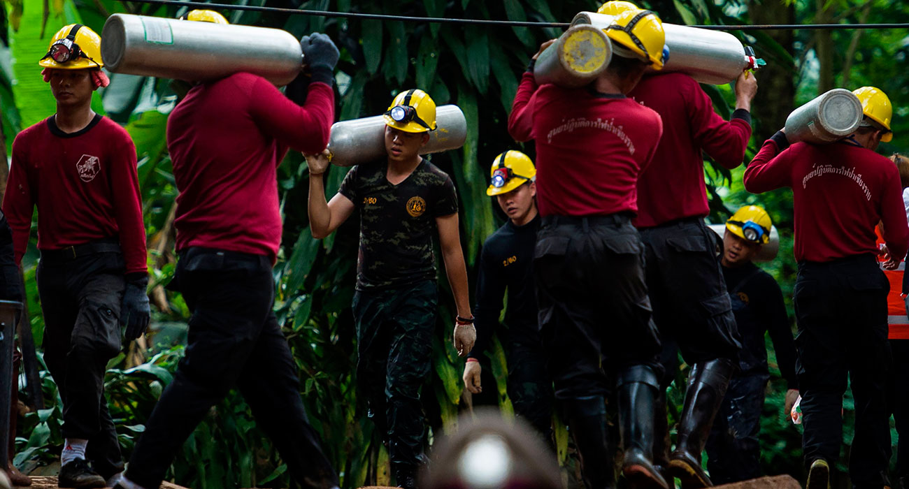 Conditions ‘perfect’ for evacuation of Thai boys in cave