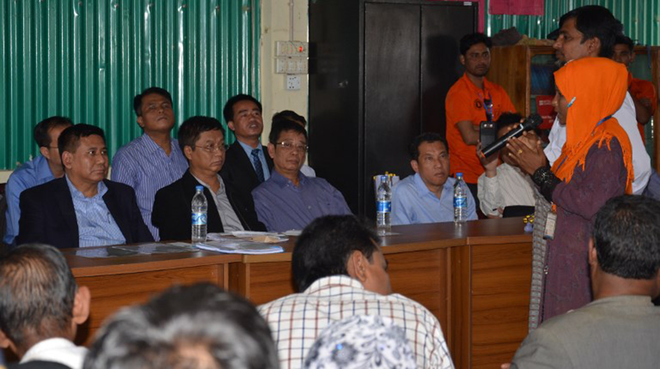 Myanmar officials try to convince Rohingya to return, accept ID cards