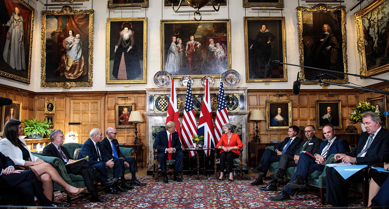 Trump hails ties with UK despite Brexit criticism