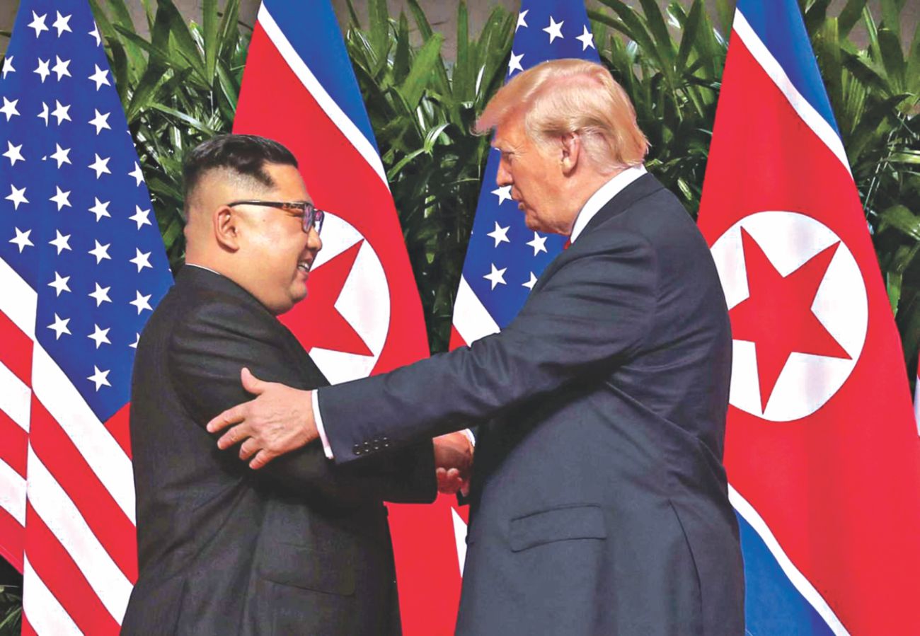 Trump, Kim make history