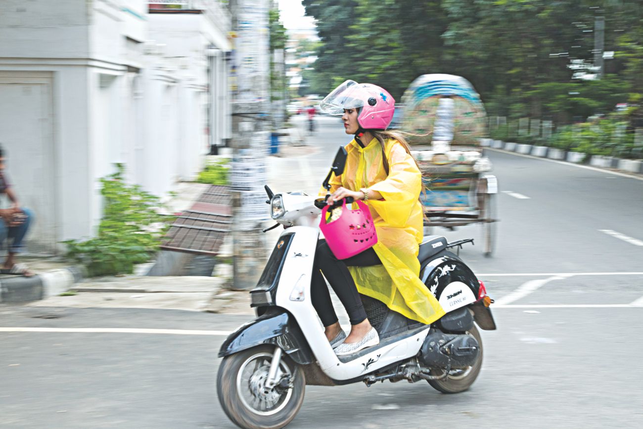 When rain is a menace