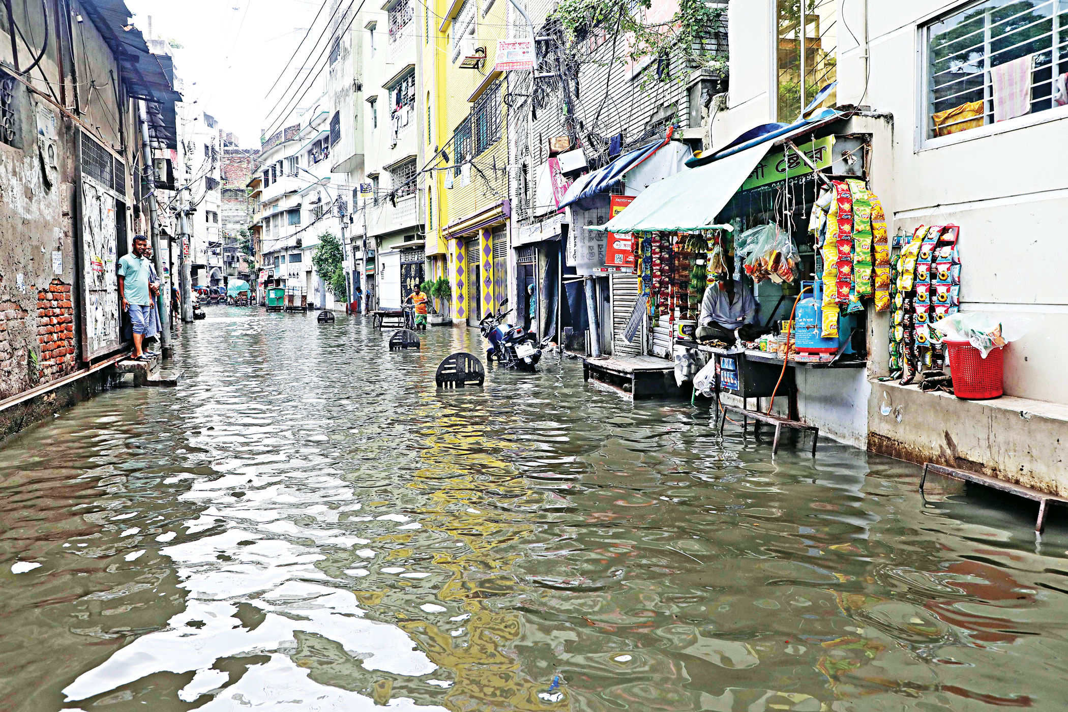 Dhaka city corporations: Waterlogging forever?