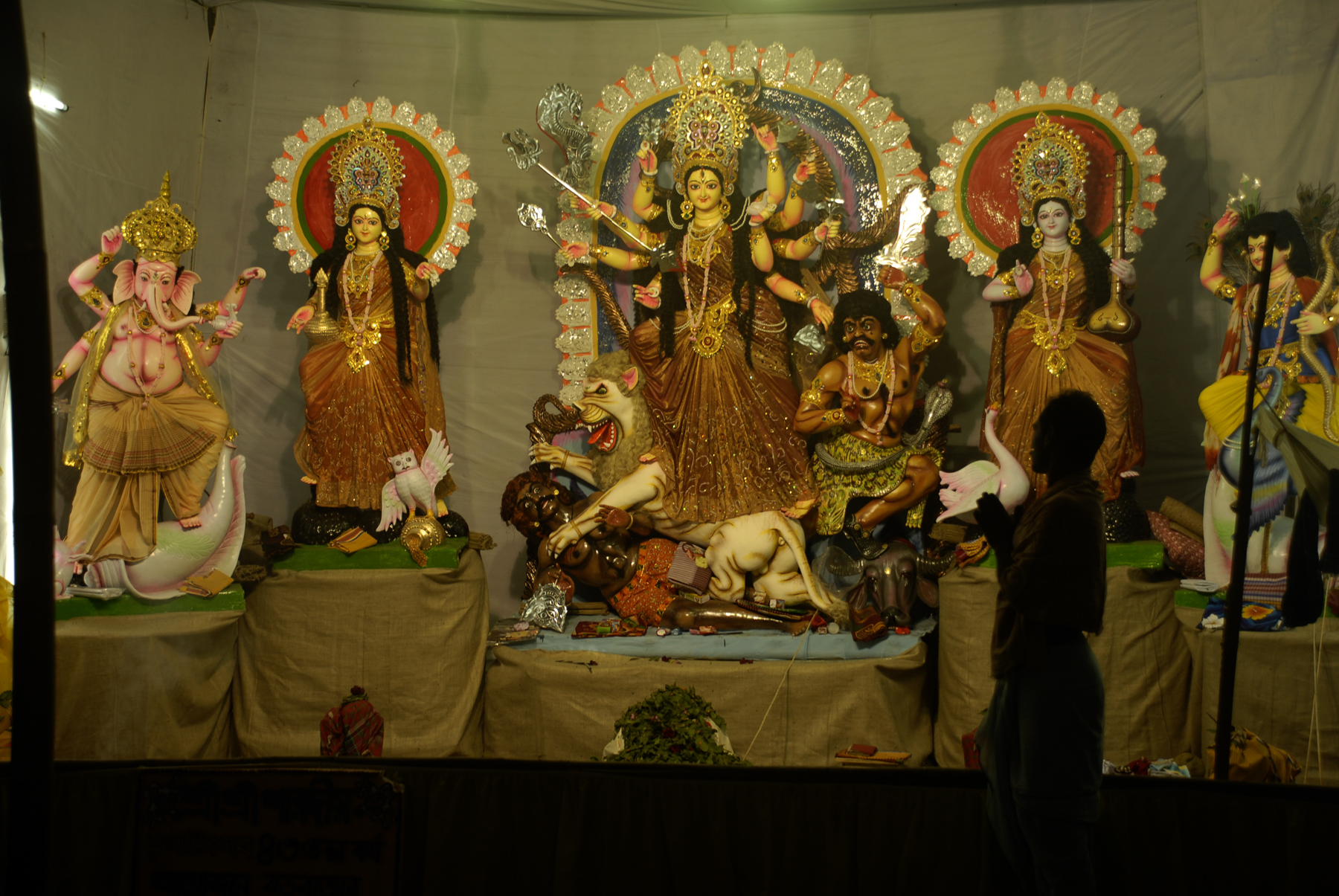 Durga Puja celebration by Bangladeshi diaspora